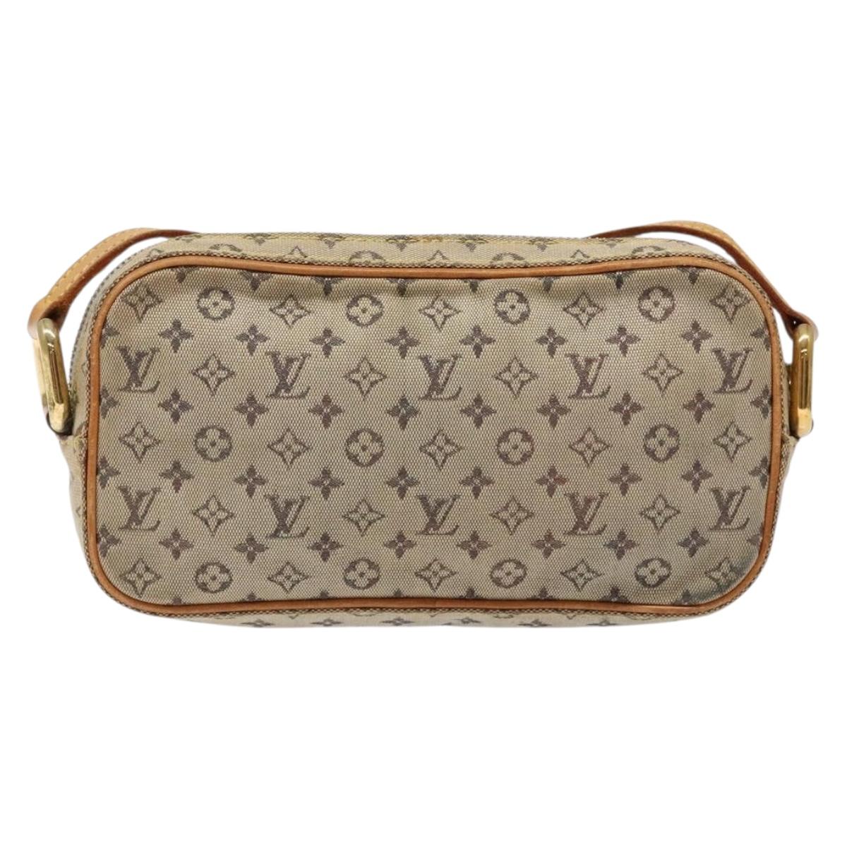 LOUIS VUITTON Monogram Mini Juliet MM Shoulder Bag Blue M92004 LV Auth BA4861