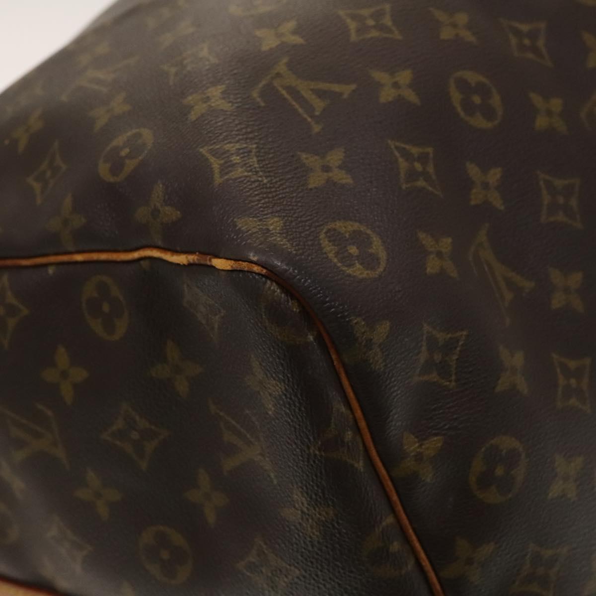 LOUIS VUITTON Monogram Keepall Bandouliere 60 Boston Bag M41412 LV Auth BA4890