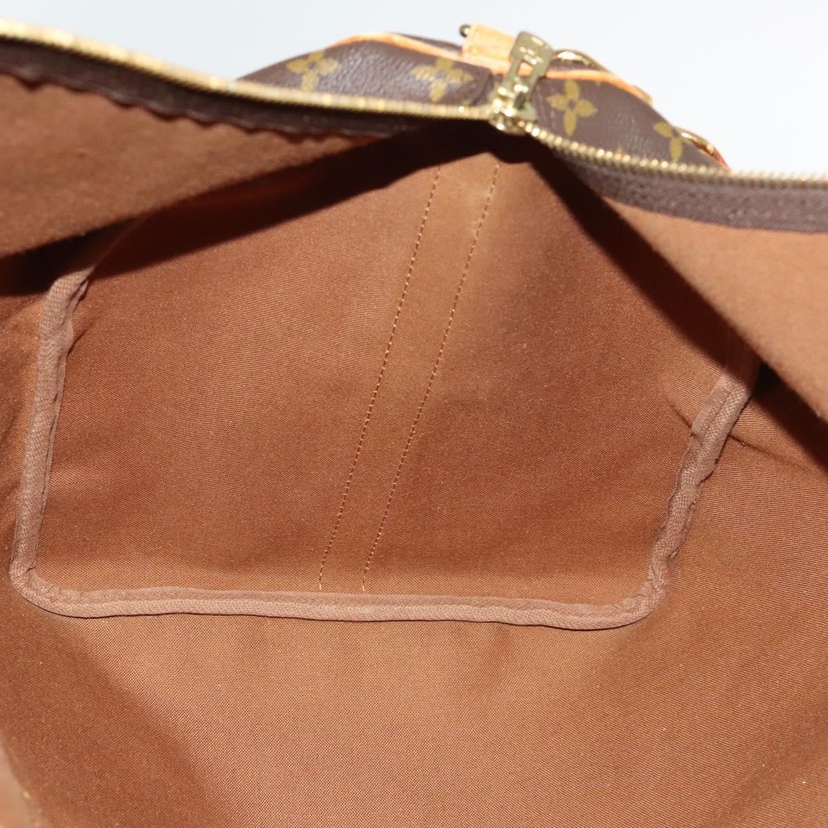 LOUIS VUITTON Monogram Keepall Bandouliere 60 Boston Bag M41412 LV Auth BA4890