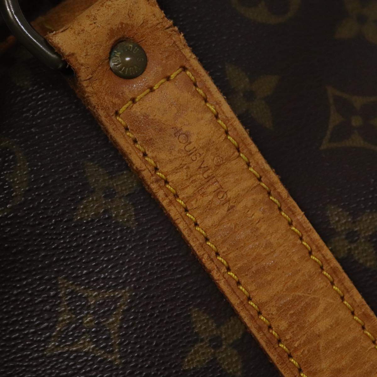 LOUIS VUITTON Monogram Keepall Bandouliere 50 Hand Bag M41416 LV Auth BA4891