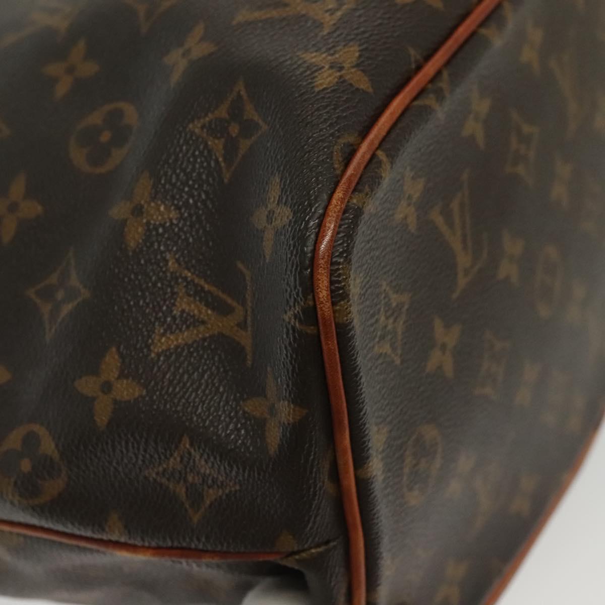 LOUIS VUITTON Monogram Palermo PM Tote Bag M40145 LV Auth BA4893