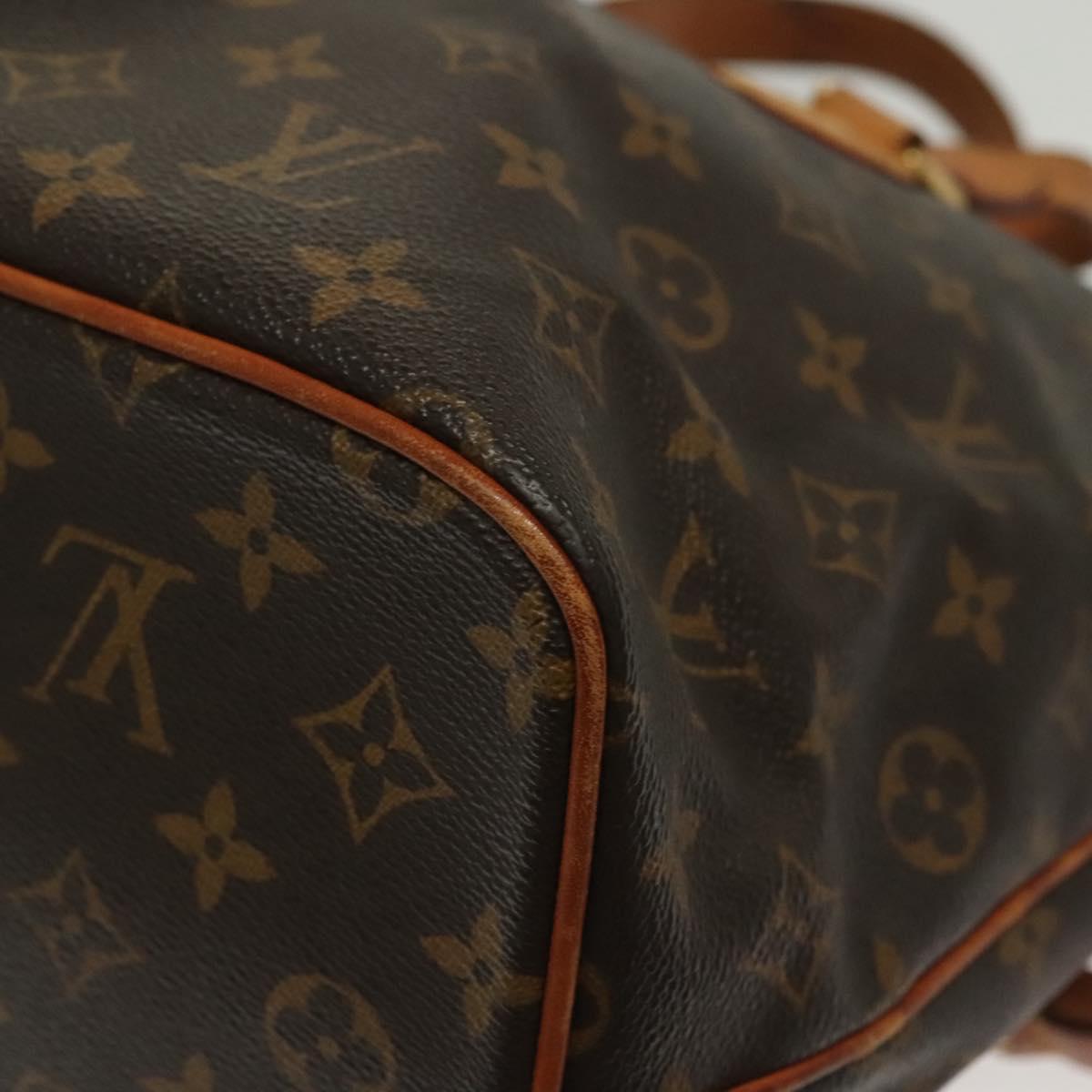 LOUIS VUITTON Monogram Palermo PM Tote Bag M40145 LV Auth BA4893