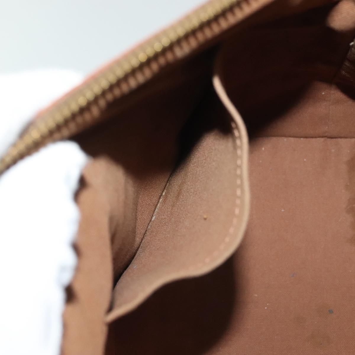 LOUIS VUITTON Monogram Palermo PM Tote Bag M40145 LV Auth BA4893