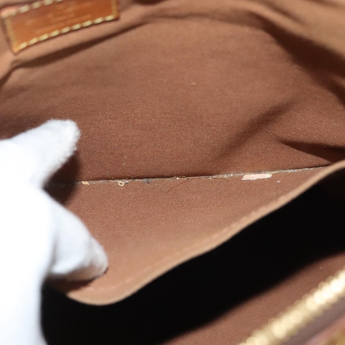 LOUIS VUITTON Monogram Palermo PM Tote Bag M40145 LV Auth BA4893