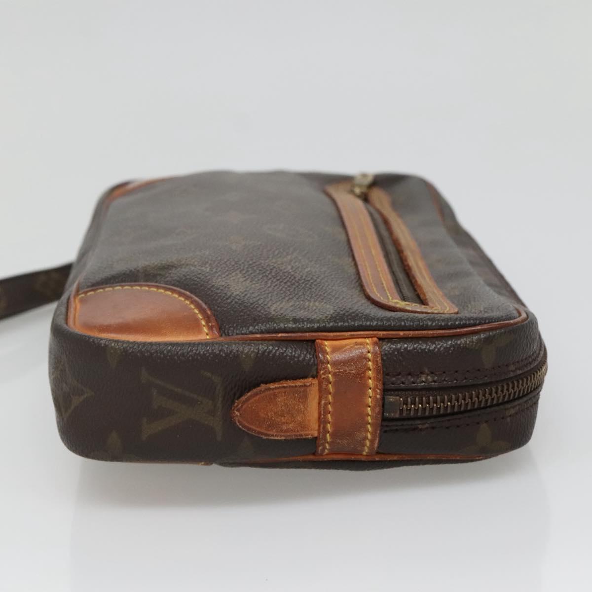 LOUIS VUITTON Monogram Marly Dragonne GM Clutch Bag M51825 LV Auth BA4895