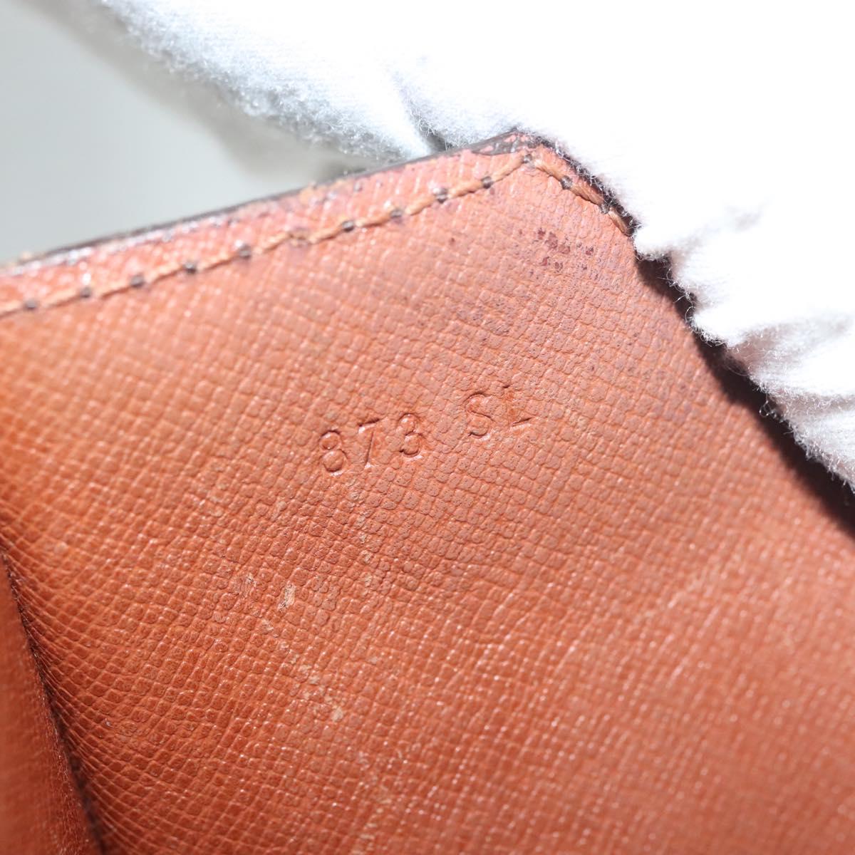 LOUIS VUITTON Monogram Porte Documents Senatur Briefcase M53335 LV Auth BA4899