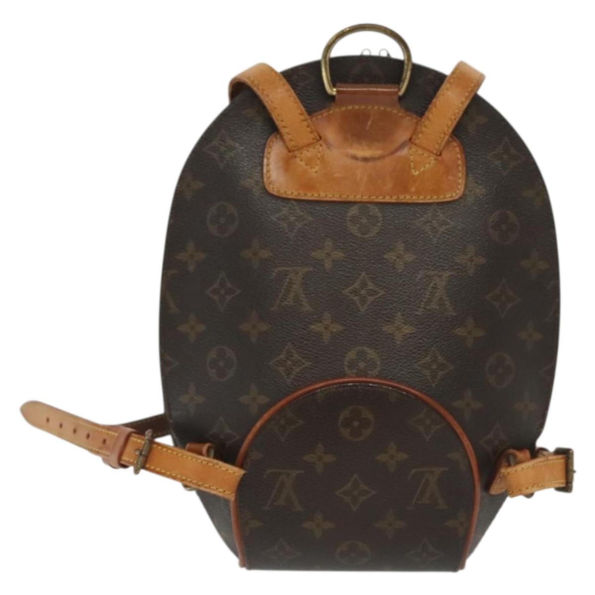 LOUIS VUITTON Monogram Ellipse Sac A Dos Shoulder Bag M51125 LV Auth BA4903