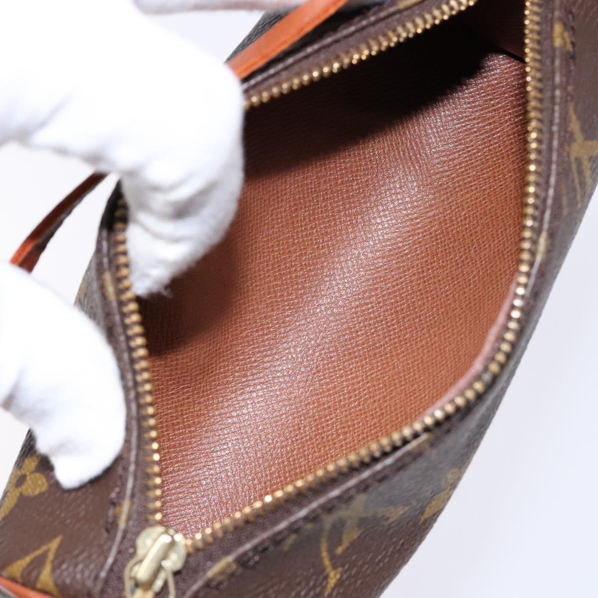 LOUIS VUITTON Monogram Papillon Pouch LV Auth BA4920