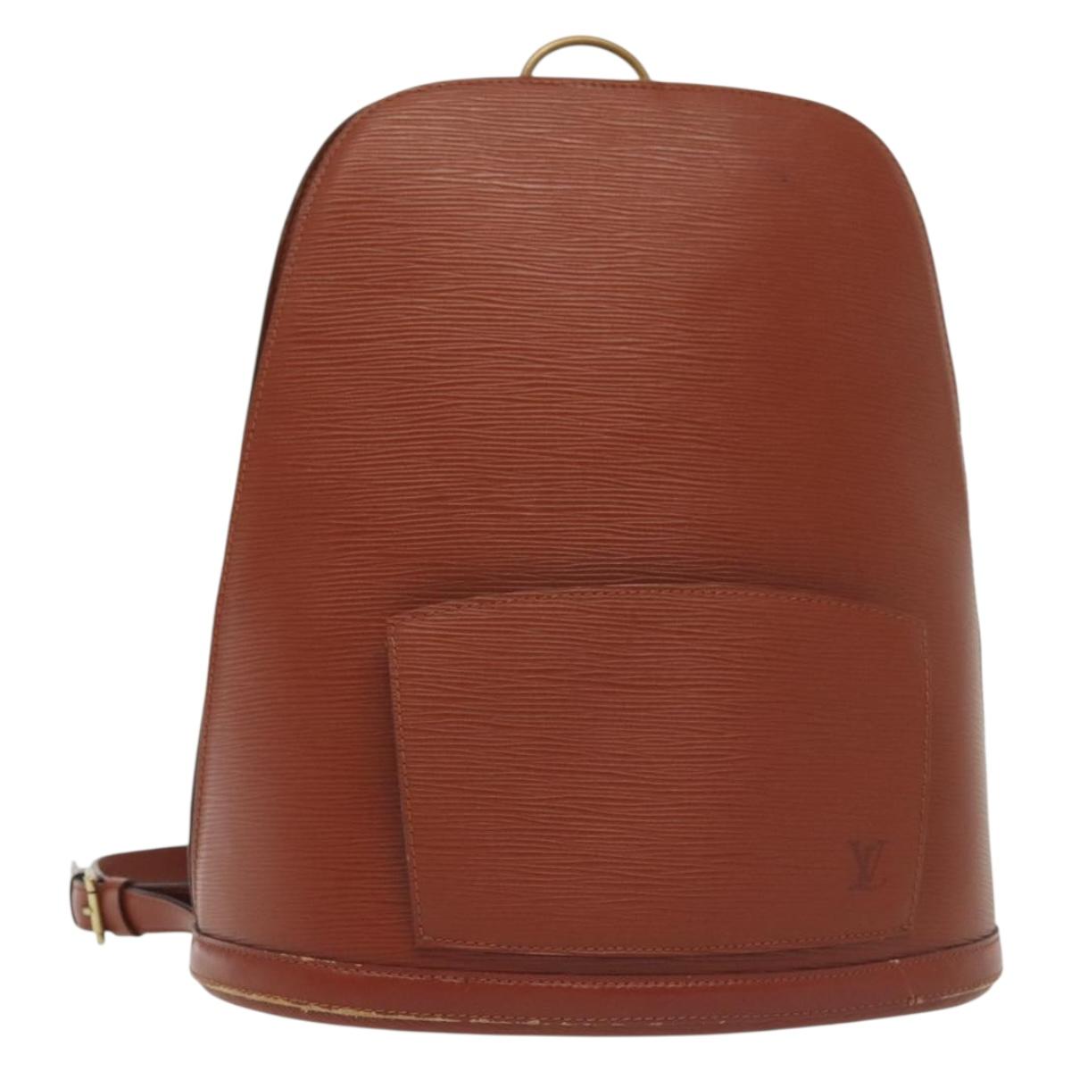 LOUIS VUITTON Epi Coblanc Shoulder Bag Brown M52293 LV Auth BA4973