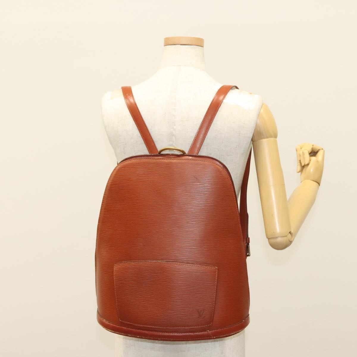 LOUIS VUITTON Epi Coblanc Shoulder Bag Brown M52293 LV Auth BA4973