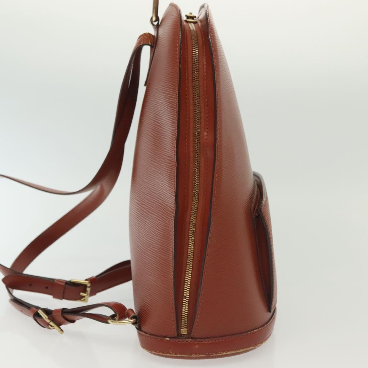 LOUIS VUITTON Epi Coblanc Shoulder Bag Brown M52293 LV Auth BA4973