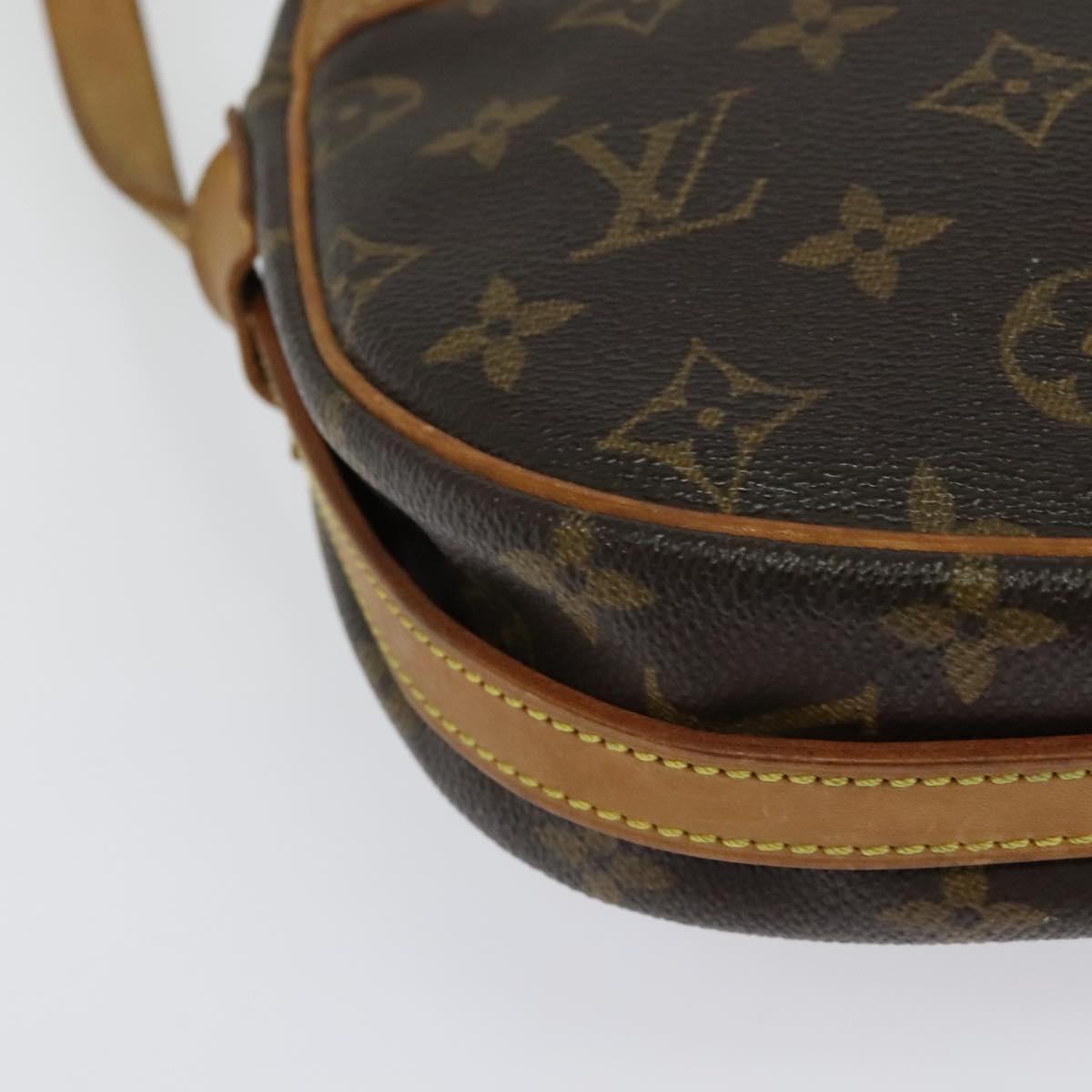 LOUIS VUITTON Monogram Jeune Fille MM Shoulder Bag M51226 LV Auth BA4983