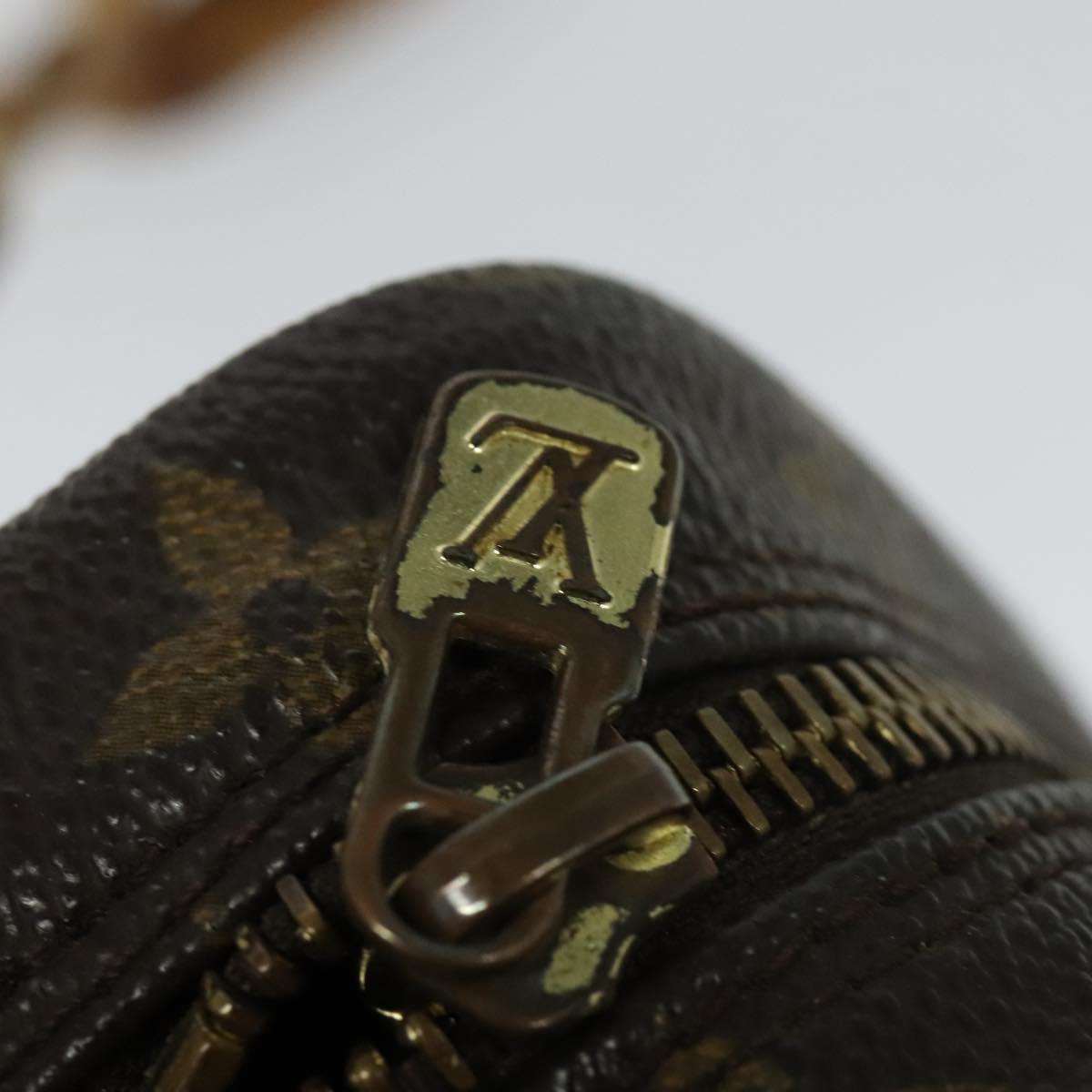 LOUIS VUITTON Monogram Jeune Fille MM Shoulder Bag M51226 LV Auth BA4983