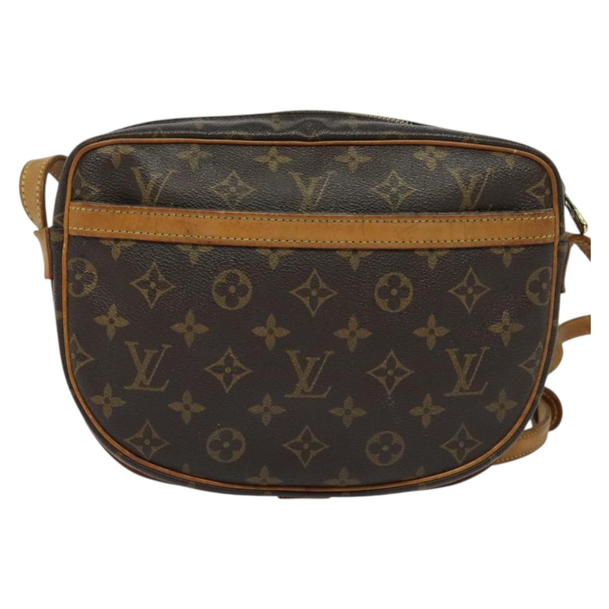 LOUIS VUITTON Monogram Jeune Fille MM Shoulder Bag M51226 LV Auth BA4983