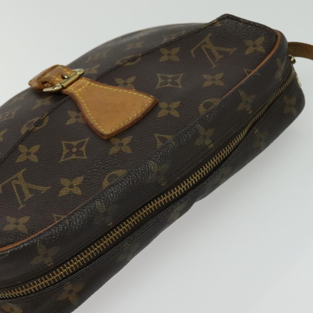 LOUIS VUITTON Monogram Jeune Fille MM Shoulder Bag M51226 LV Auth BA4983