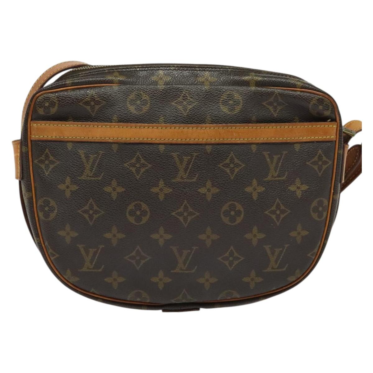LOUIS VUITTON Monogram Jeune Fille GM Shoulder Bag M51225 LV Auth BA4984
