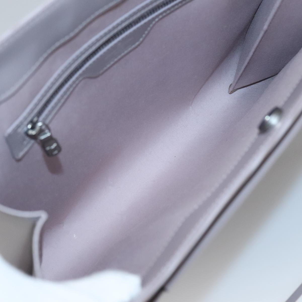 LOUIS VUITTON Epi Saint Tropez Shoulder Bag Gray Lilac M5246B LV Auth BA5001