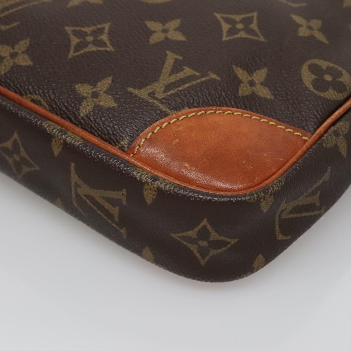 LOUIS VUITTON Monogram Marly Dragonne GM Clutch Bag M51825 LV Auth BA5002