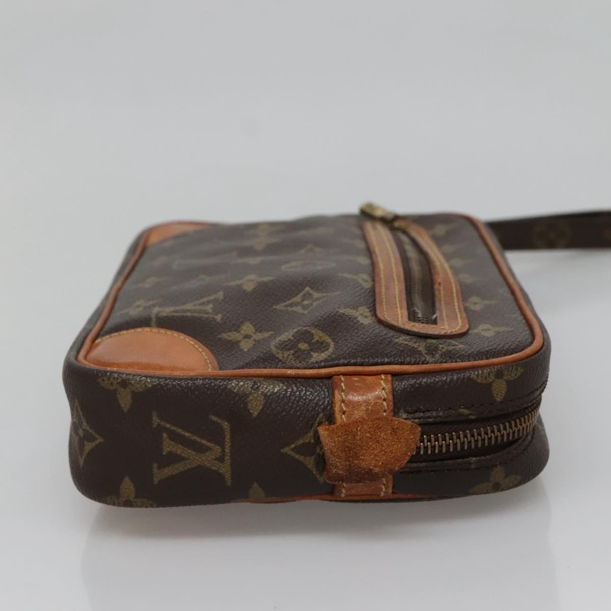 LOUIS VUITTON Monogram Marly Dragonne GM Clutch Bag M51825 LV Auth BA5002