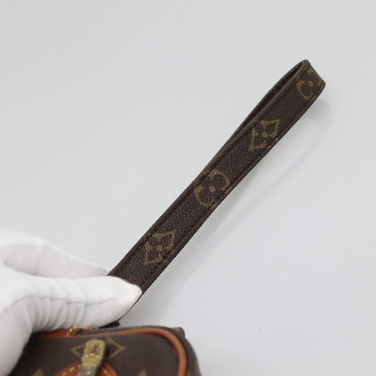 LOUIS VUITTON Monogram Marly Dragonne GM Clutch Bag M51825 LV Auth BA5002