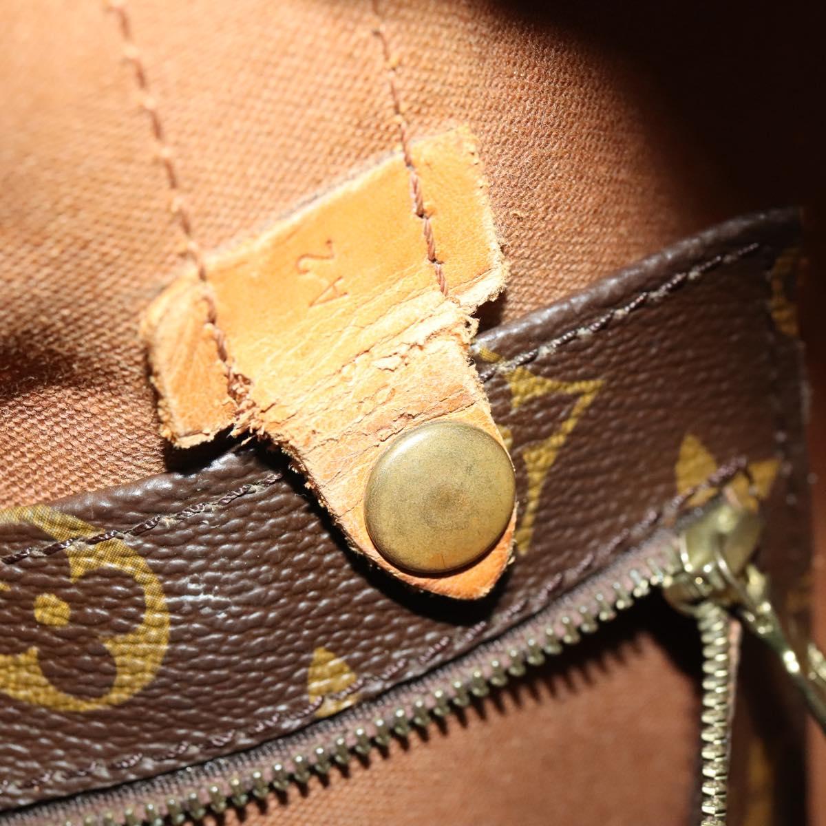 LOUIS VUITTON Monogram Randonnee GM Shoulder Bag M42244 LV Auth BA5008