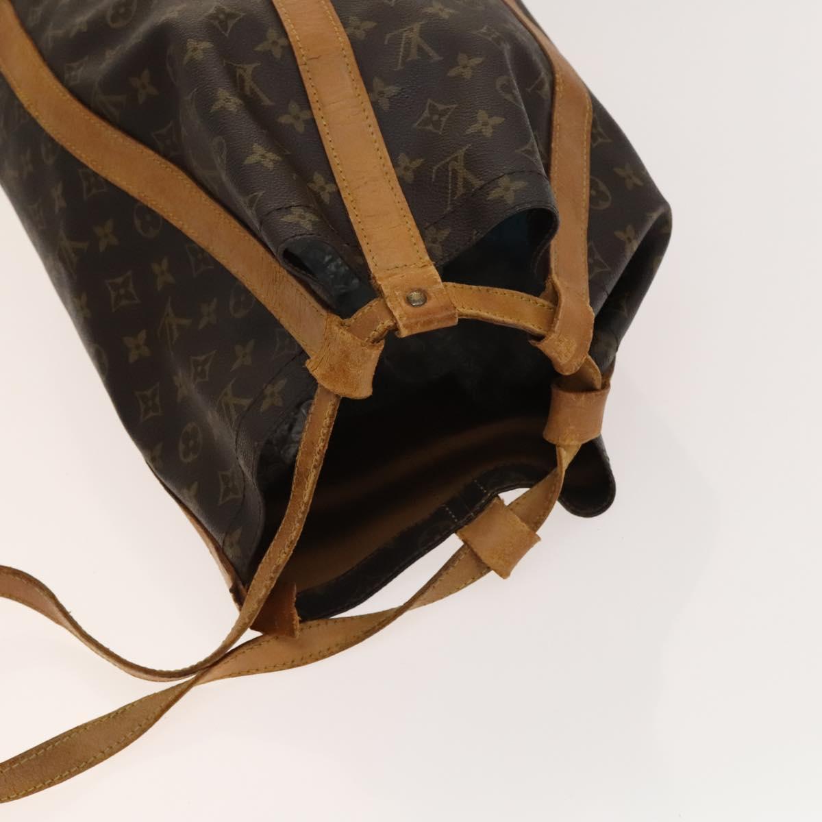 LOUIS VUITTON Monogram Randonnee GM Shoulder Bag M42244 LV Auth BA5008