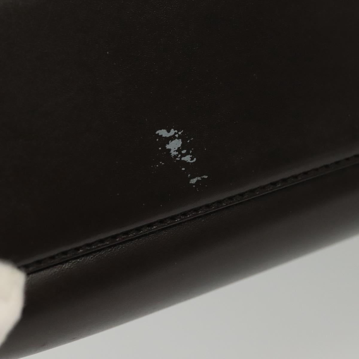 PRADA Tote Bag Leather Brown Auth BA5025