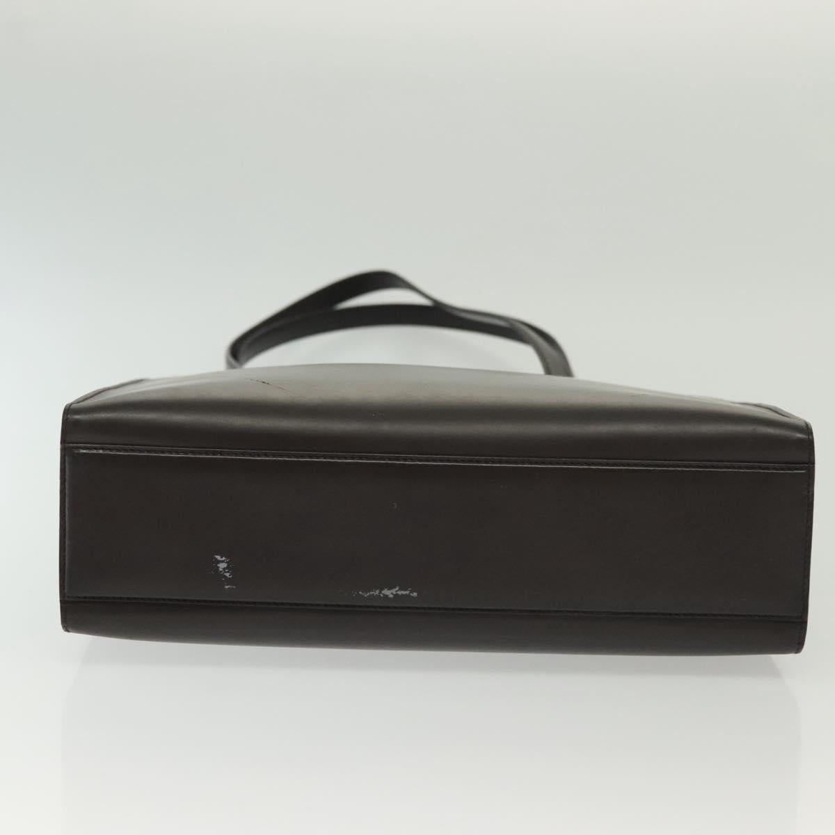 PRADA Tote Bag Leather Brown Auth BA5025