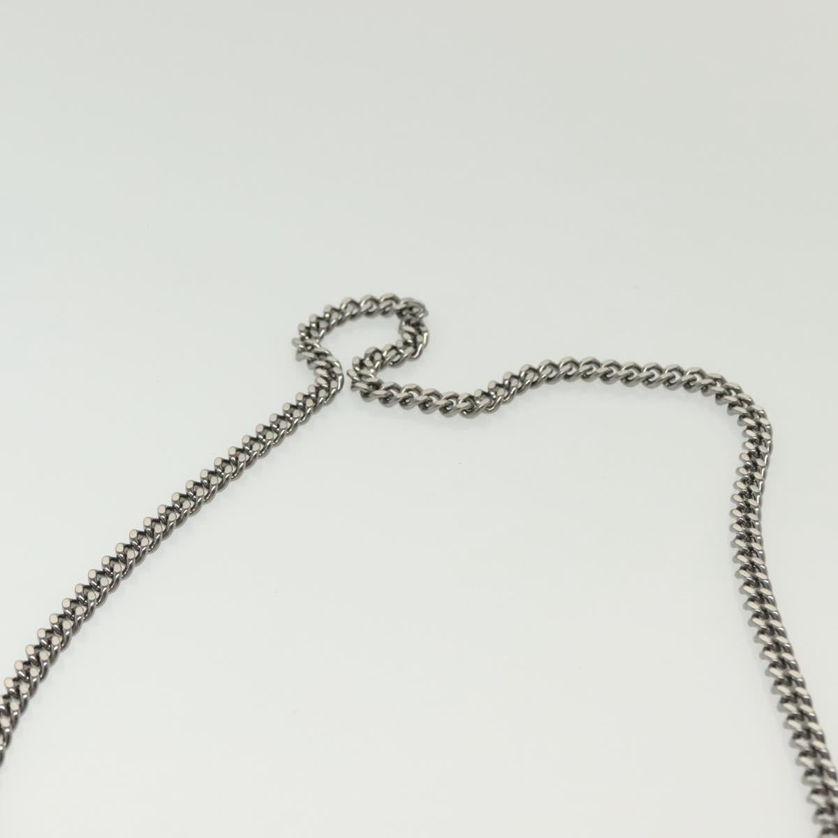 Stella MacCartney Chain Farabella Mini Bag Suede Pink Silver Auth BA5028