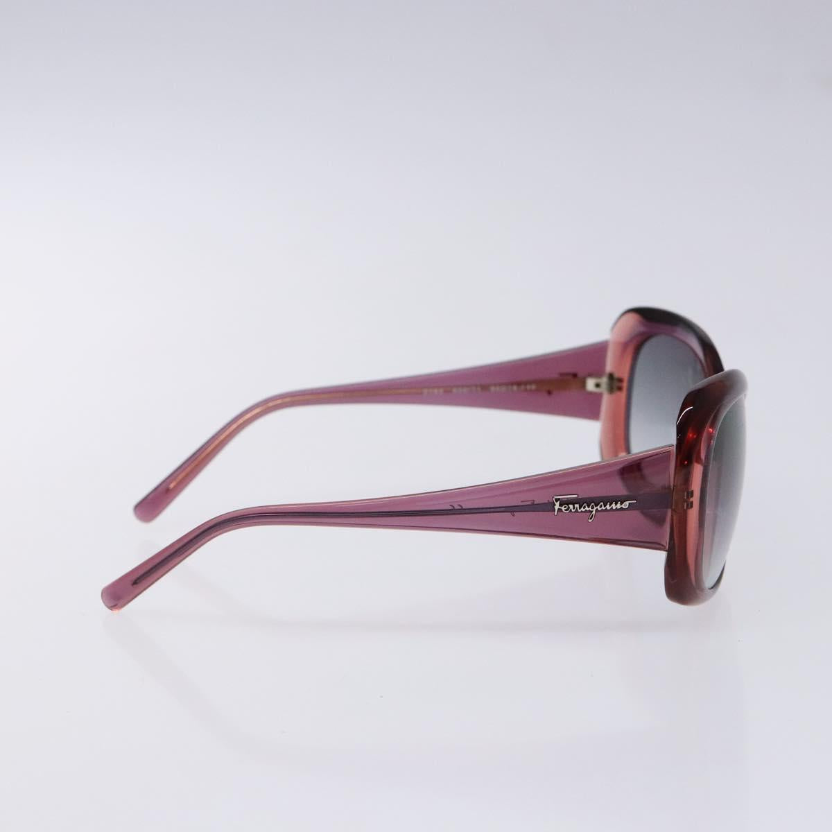 Salvatore Ferragamo Sunglasses Plastic Purple Auth BA5037