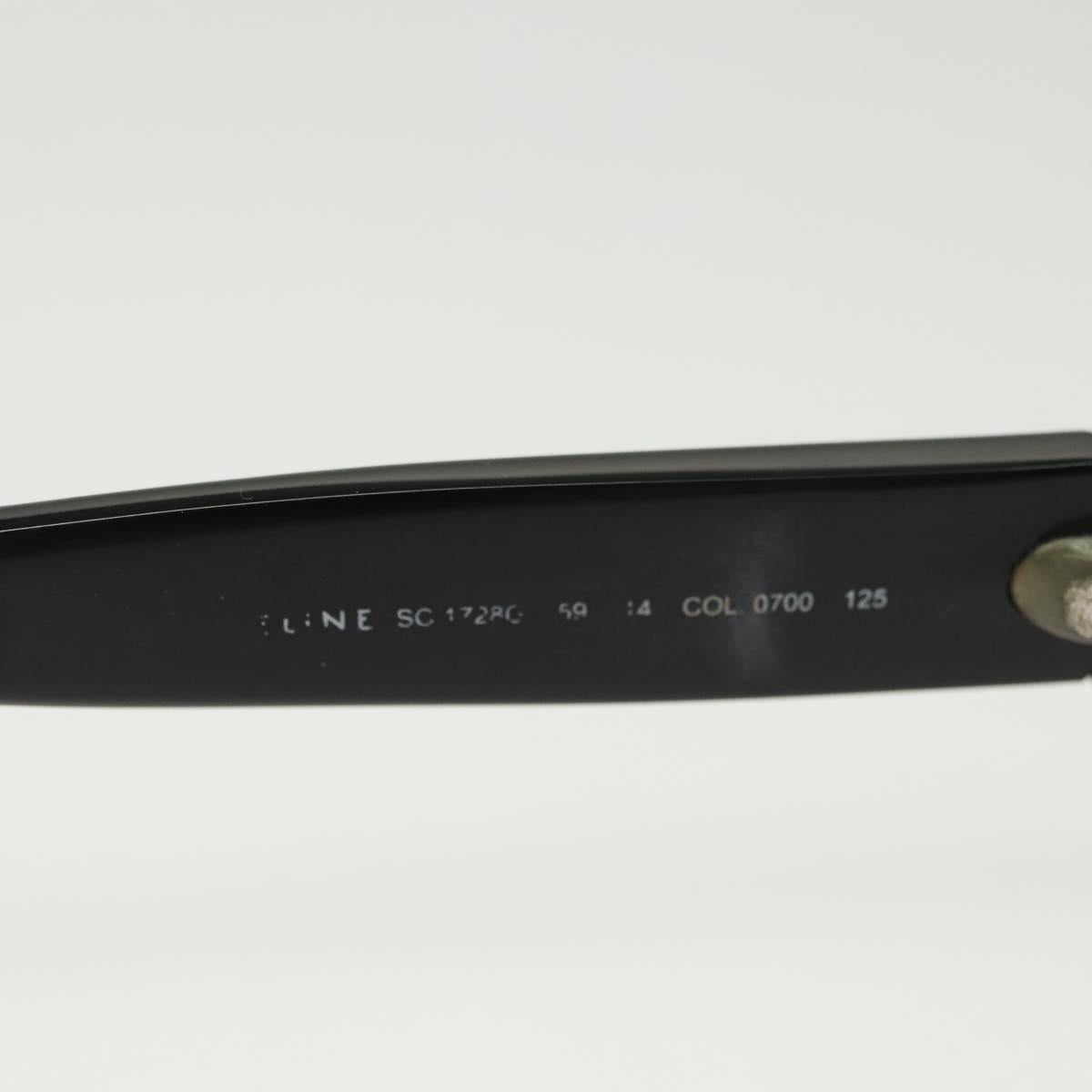 GUCCI Celine Sunglasses Plastic 2Set Black Green Auth BA5039