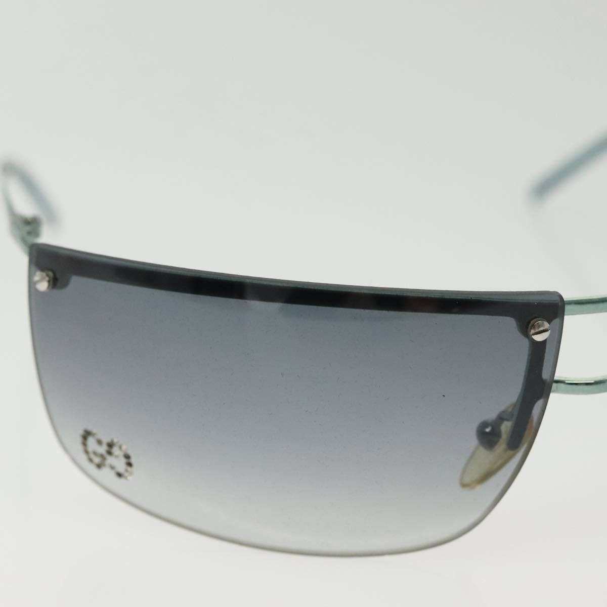 GUCCI Celine Sunglasses Plastic 2Set Black Green Auth BA5039