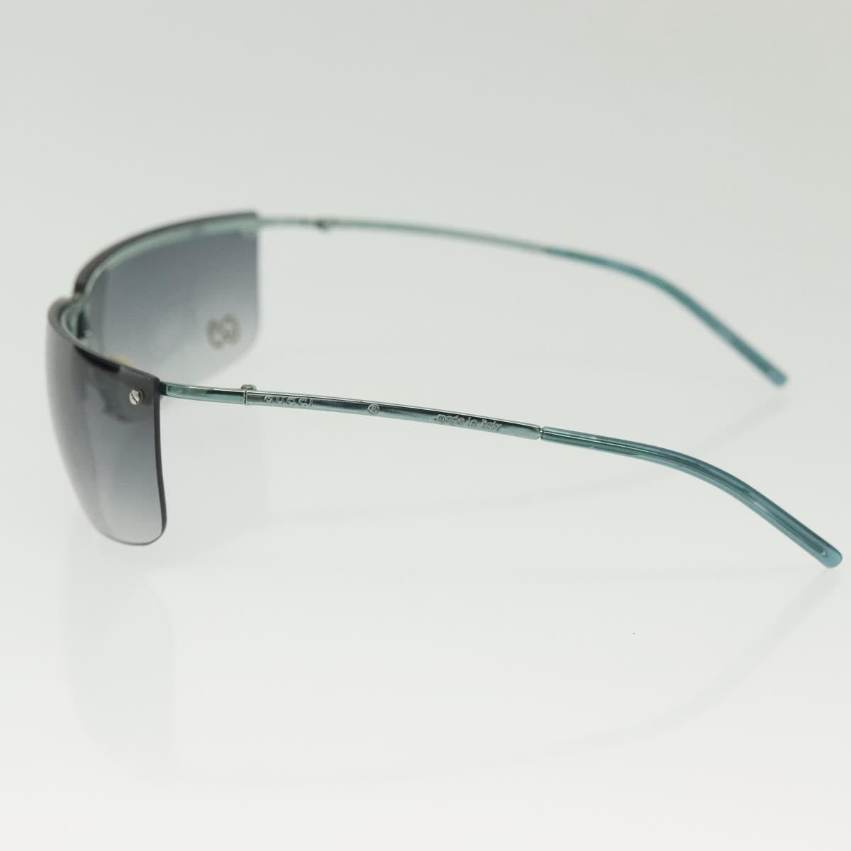 GUCCI Celine Sunglasses Plastic 2Set Black Green Auth BA5039