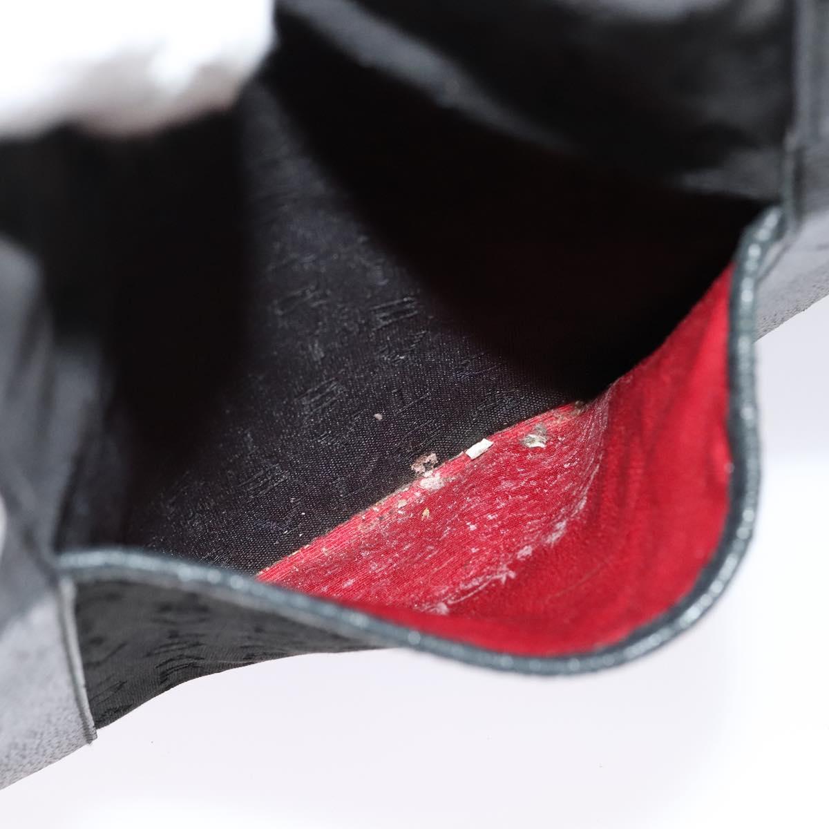 BVLGARI Logo Mania Tote Bag Canvas Black Silver Auth BA5057