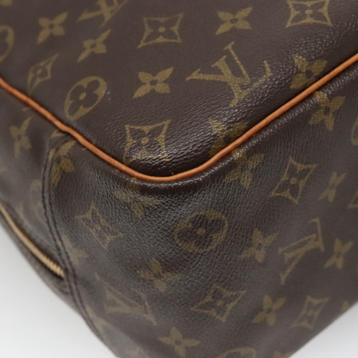 LOUIS VUITTON Monogram Deauville Hand Bag M47270 LV Auth BA5071