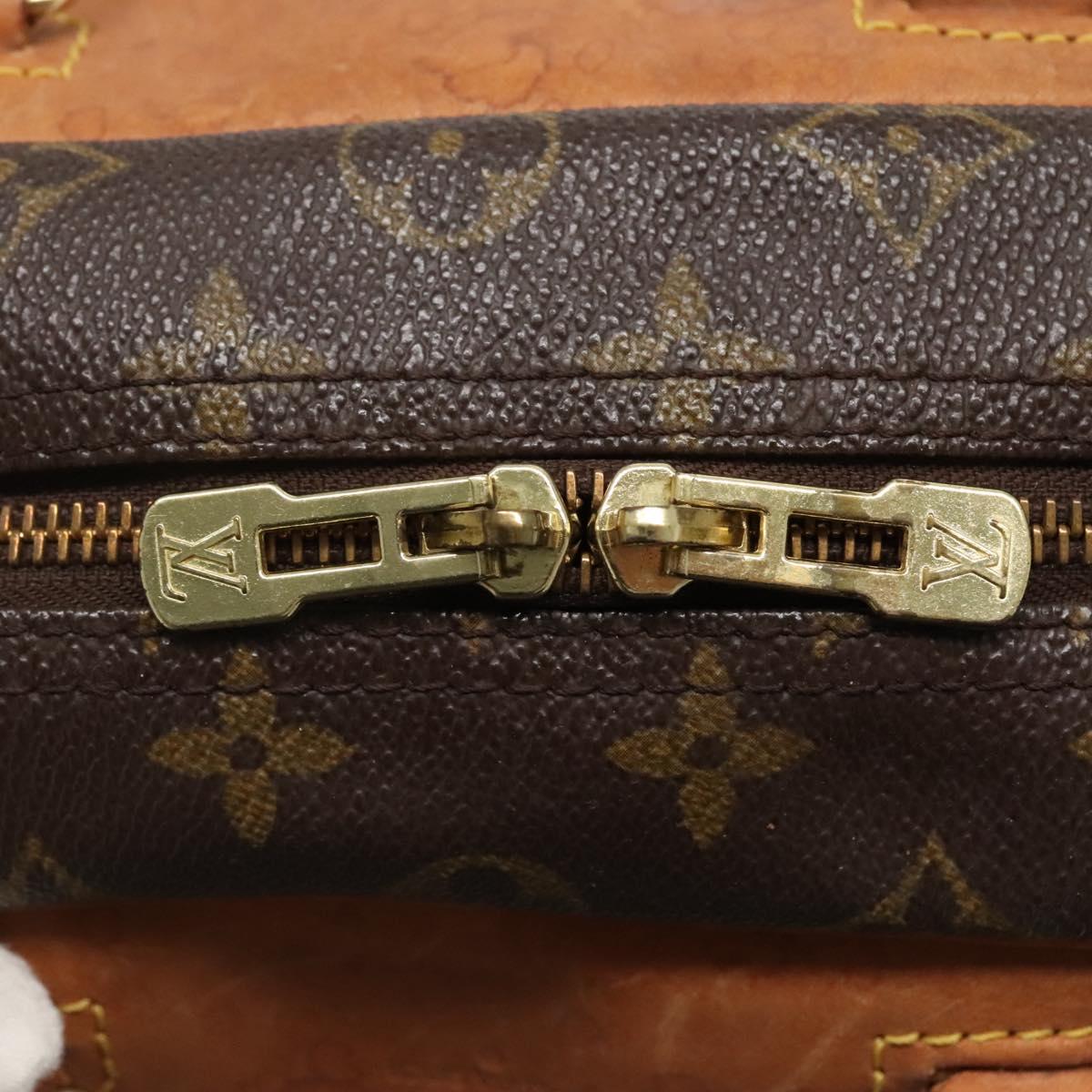 LOUIS VUITTON Monogram Deauville Hand Bag M47270 LV Auth BA5071
