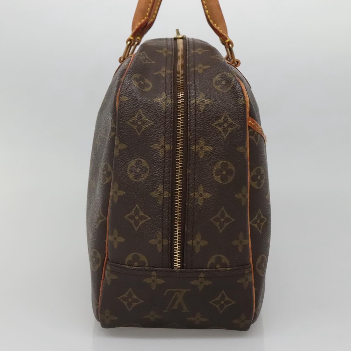 LOUIS VUITTON Monogram Deauville Hand Bag M47270 LV Auth BA5071