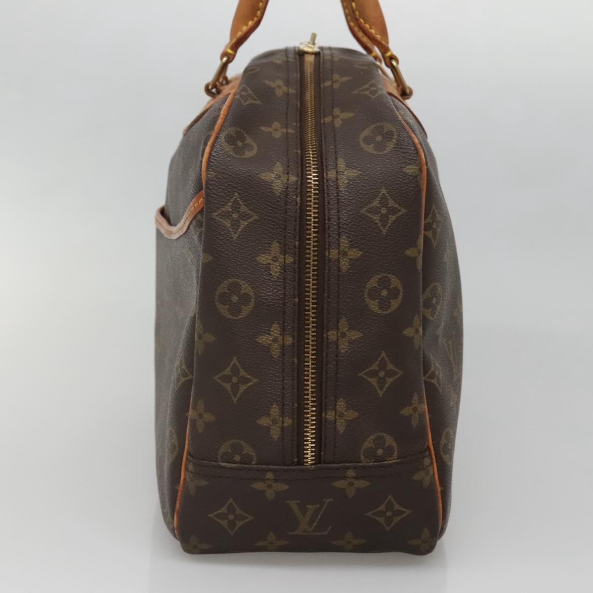 LOUIS VUITTON Monogram Deauville Hand Bag M47270 LV Auth BA5071