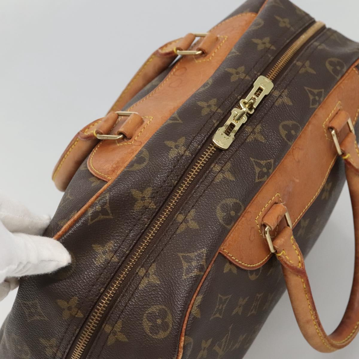 LOUIS VUITTON Monogram Deauville Hand Bag M47270 LV Auth BA5071