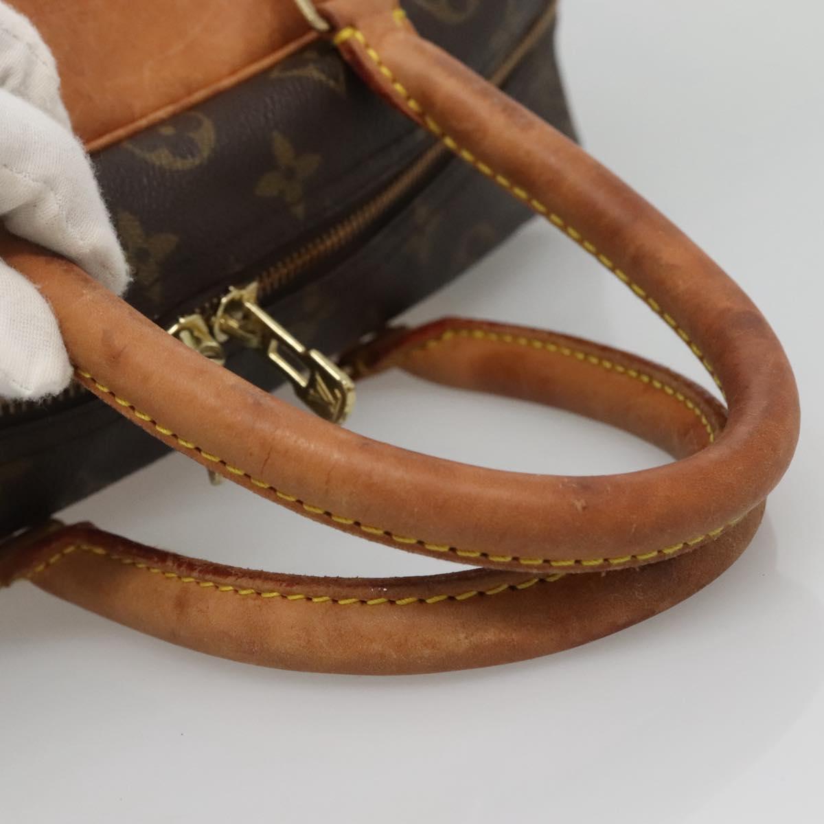 LOUIS VUITTON Monogram Deauville Hand Bag M47270 LV Auth BA5071