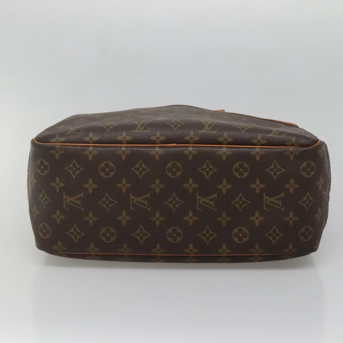 LOUIS VUITTON Monogram Deauville Hand Bag M47270 LV Auth BA5071