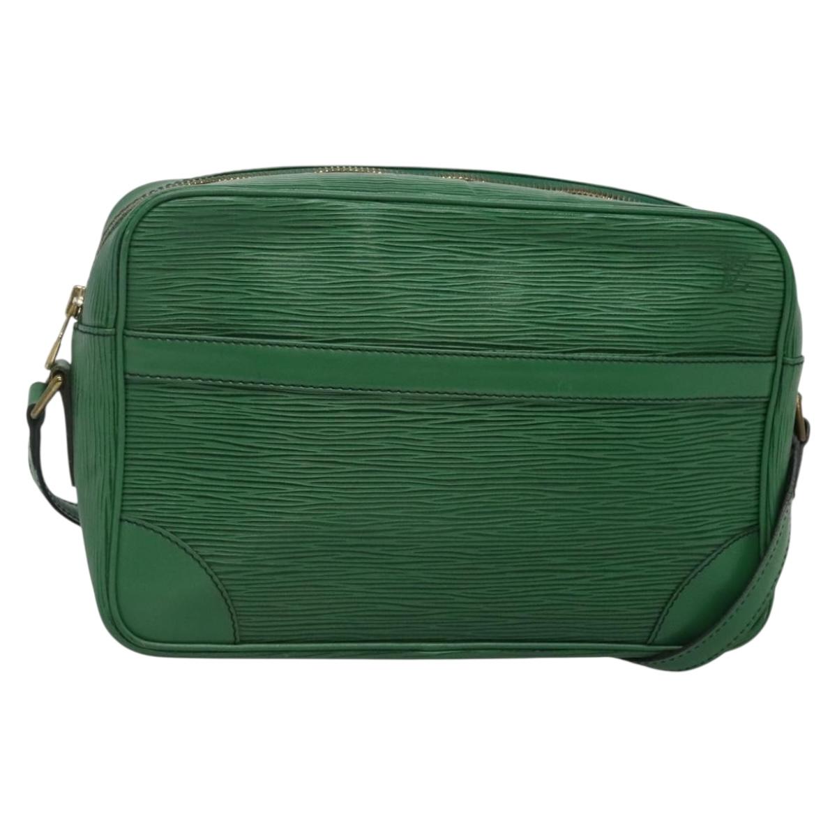 LOUIS VUITTON Epi Trocadero 27 Shoulder Bag Green M52314 LV Auth BA5079