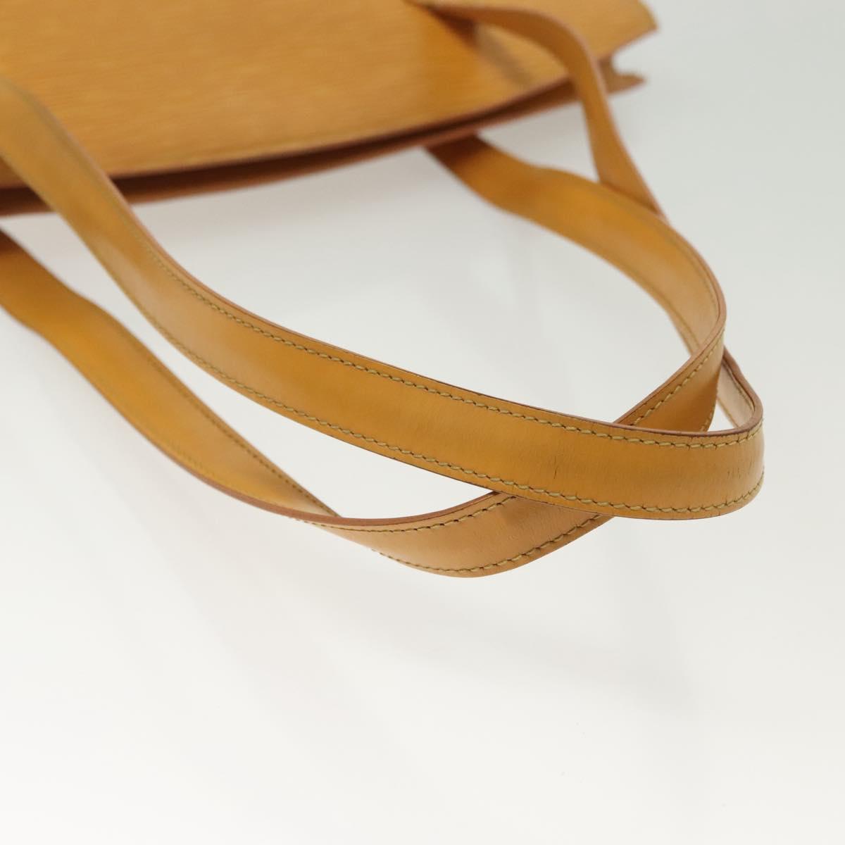 LOUIS VUITTON Epi Saint Jacques Poignees Long Bag Yellow M52339 LV Auth BA5080