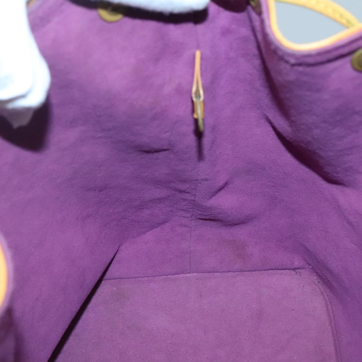 LOUIS VUITTON Epi Petit Noe Shoulder Bag Yellow M44109 LV Auth BA5081