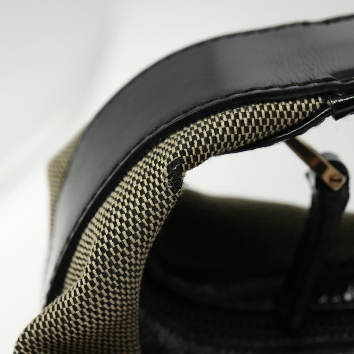 GUCCI Shoulder Bag Canvas Beige Gold 001 4204 Auth BA5086