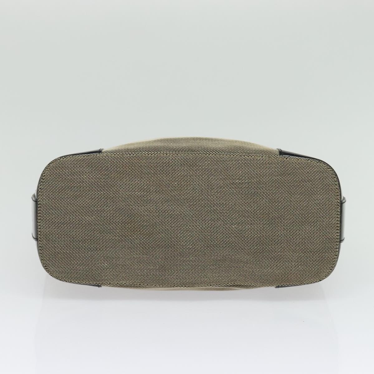 GUCCI Shoulder Bag Canvas Beige Gold 001 4204 Auth BA5086