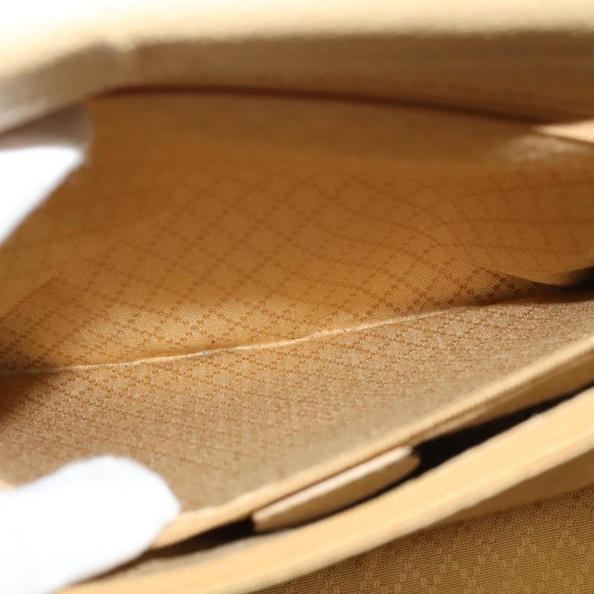 GUCCI Bamboo Hand Bag Suede Leather 2way Beige Gold 002 123 0322 Auth BA512