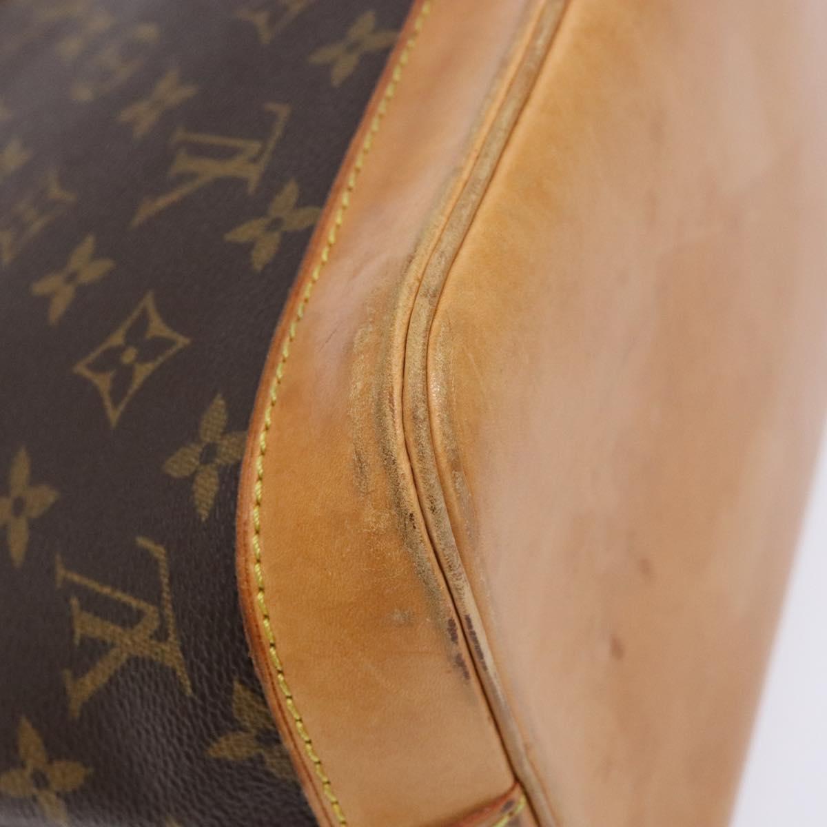 LOUIS VUITTON Monogram Alma Hand Bag M51130 LV Auth BA5138