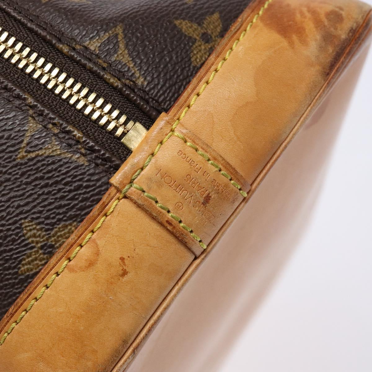 LOUIS VUITTON Monogram Alma Hand Bag M51130 LV Auth BA5138