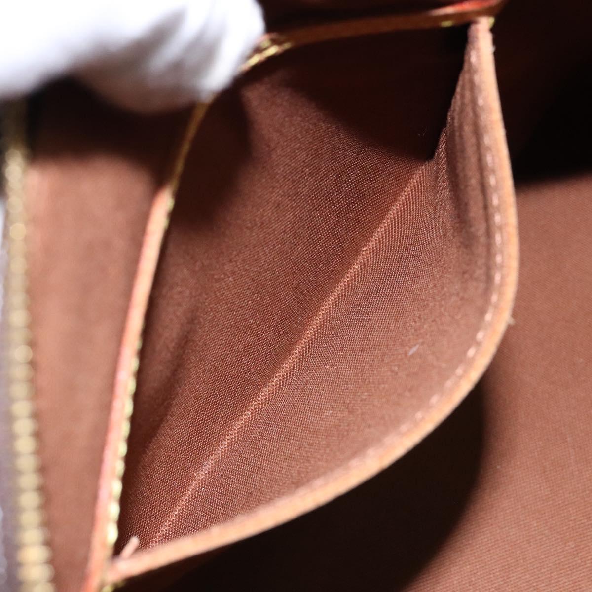 LOUIS VUITTON Monogram Alma Hand Bag M51130 LV Auth BA5138